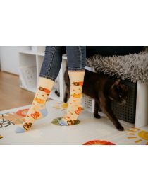 Veselé ponožky Hravé mačičky