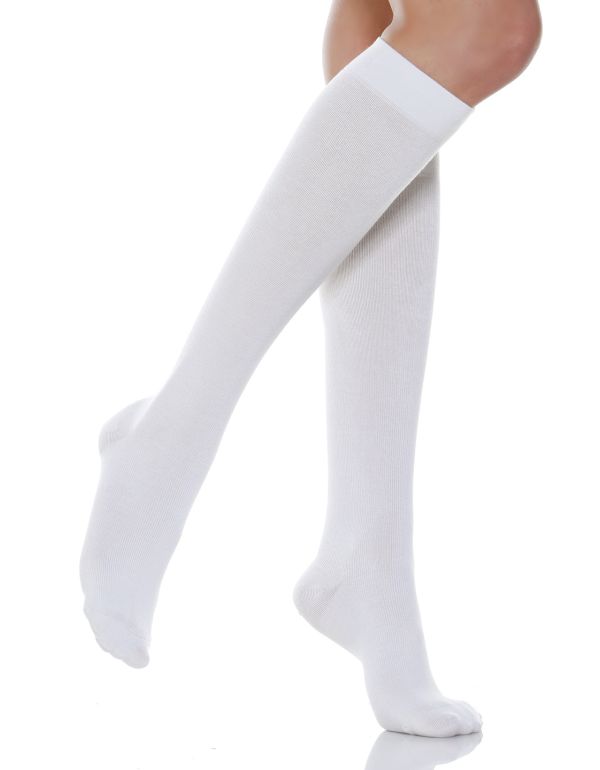 Unisex kompresné ponožky s mliečnym vláknom 18-22 mmHg