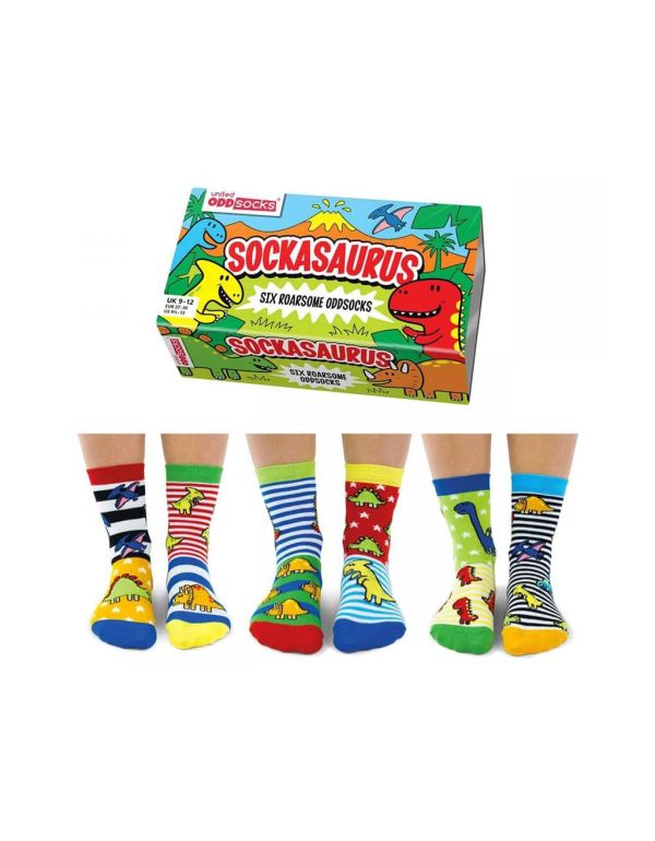 Detské veselé ponožky Sockasaurus veľ.: 27-30