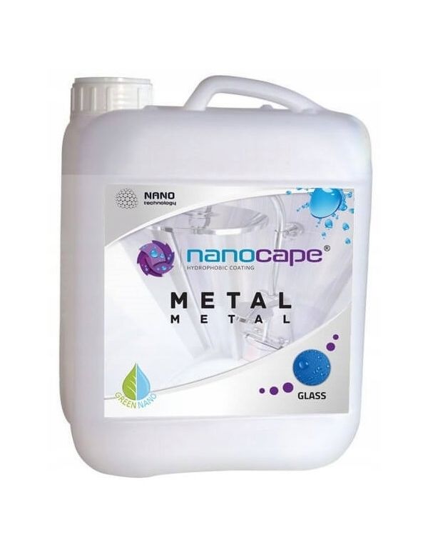 Nanotechnológia - Hydrofóbny náter na kov, Nanocape® Metal 5l